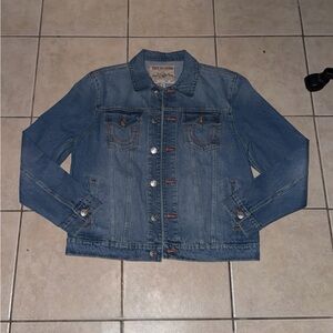 Men's TRUE RELIGION Denim JACKET Jeans M New without tags